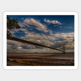 Humber Bridge over the River Hull Sticker